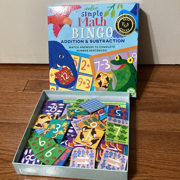 Math Bingo Addition & Subtraction Game - Picture 3 of 11